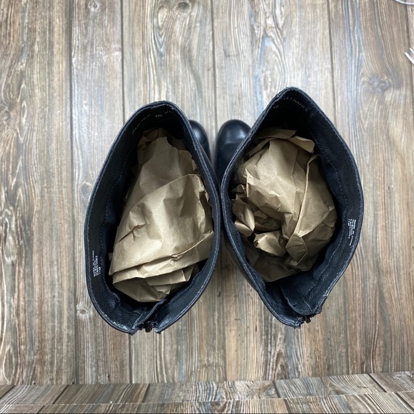 Adrienne Vittadini Womens Knee Length Heeled Boots - Picture 7 of 10